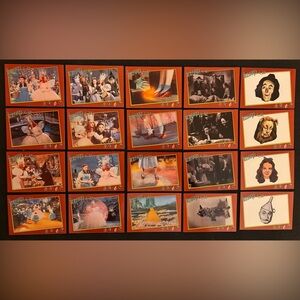 Vintage Wizard of Oz Collectible Card Bundle #2